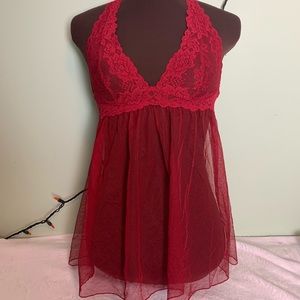 Victoria’s Secret red nighty